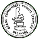 Seal of the Grand Commandery of Knights Templar of Delaware