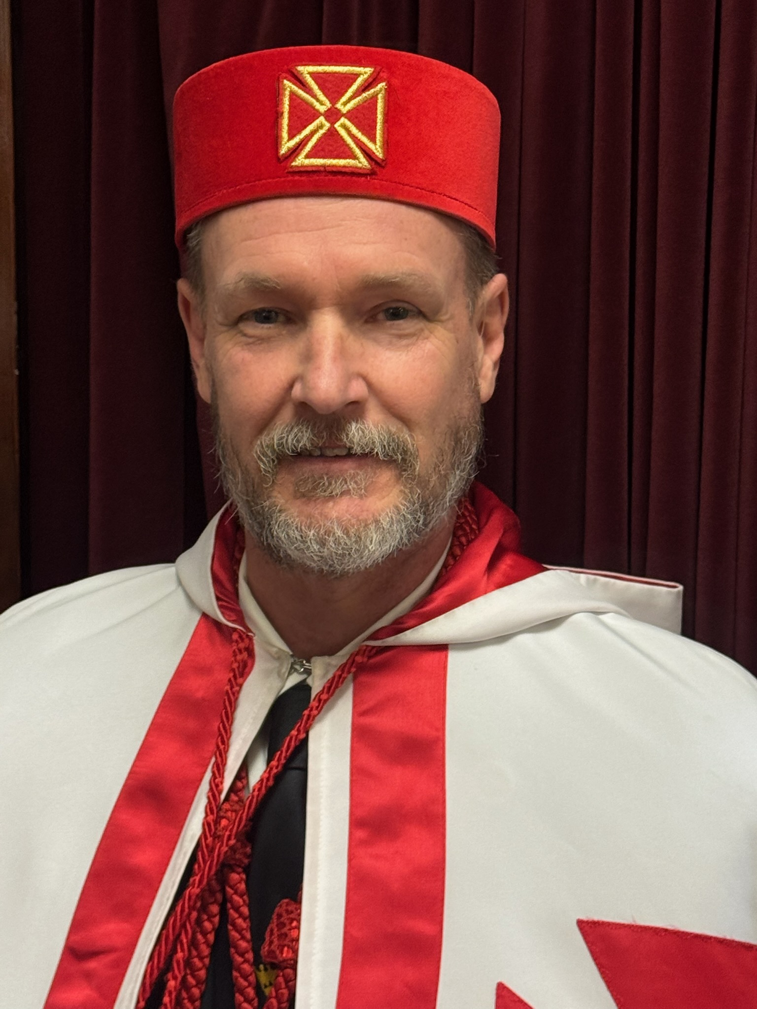 Right Eminent Sir Knight David J. Walters, II, Grand Commander 2026 to 2027